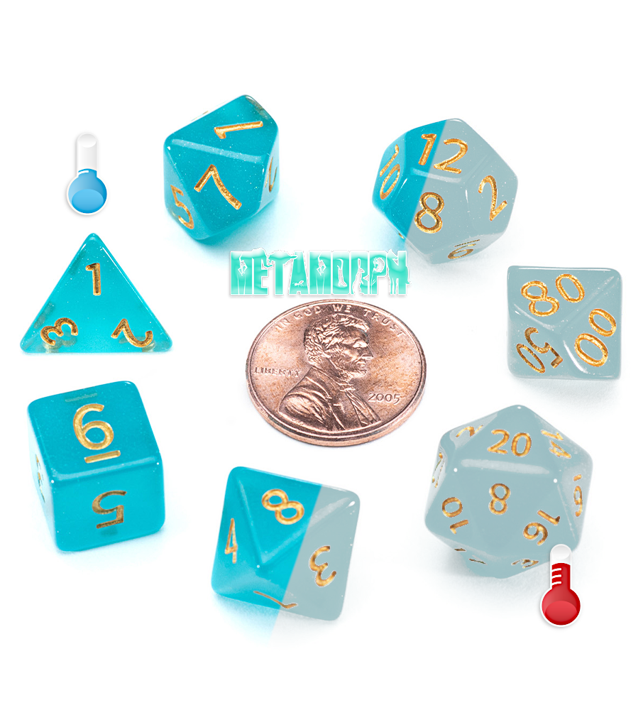 Mighty Tiny Dice: Metamorph color changing dice | GrognardGamesBatavia