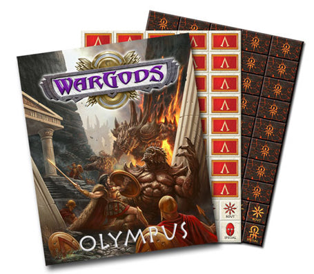 Wargods Olympus Hardcover Rulebook | GrognardGamesBatavia