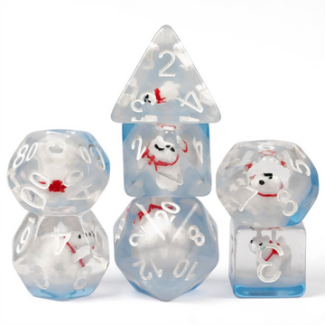 POLAR BEAR RPG DICE SET | GrognardGamesBatavia