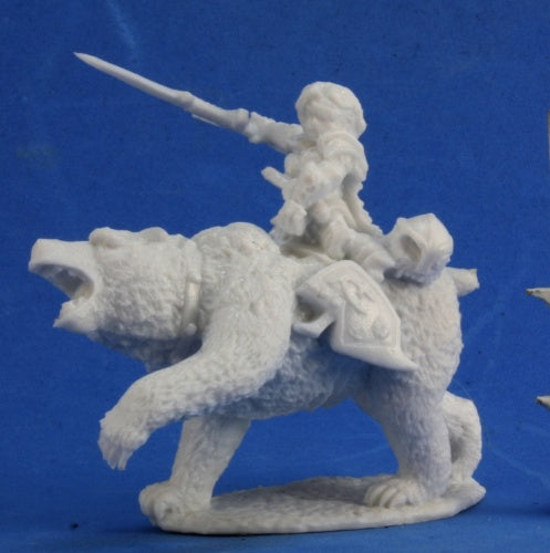 Bones 77353 Ursula, Dwarven Bear Rider | GrognardGamesBatavia