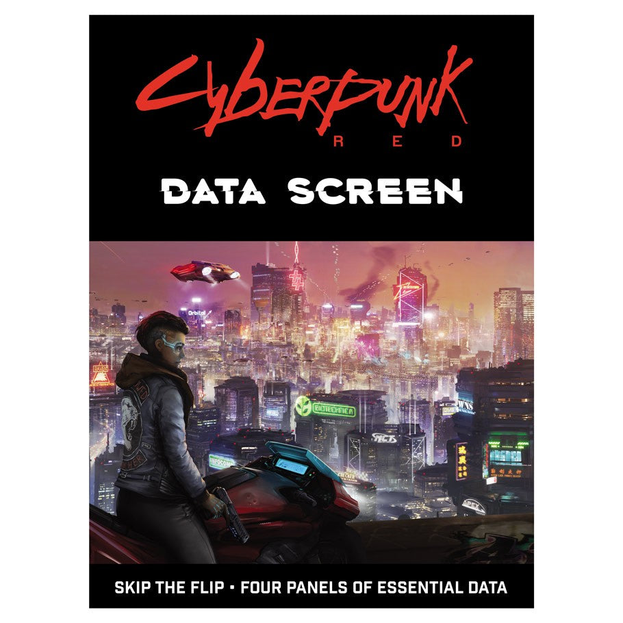 Cyberpunk Red Datascreen | GrognardGamesBatavia