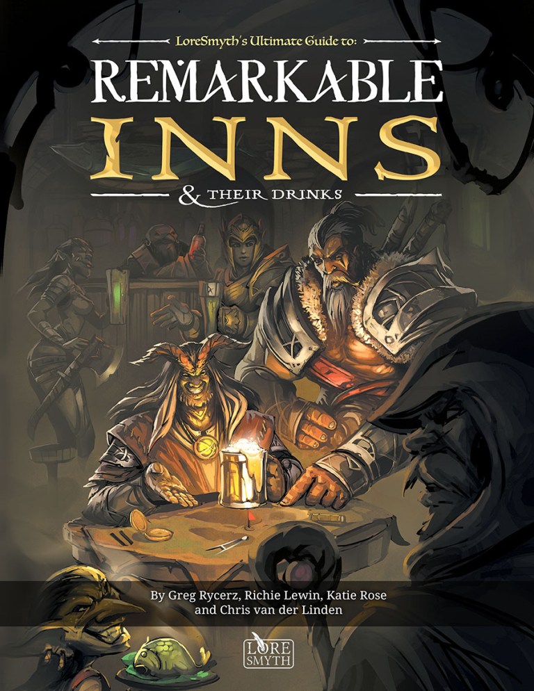Remarkable Inns and Their Drinks Hardcover | GrognardGamesBatavia