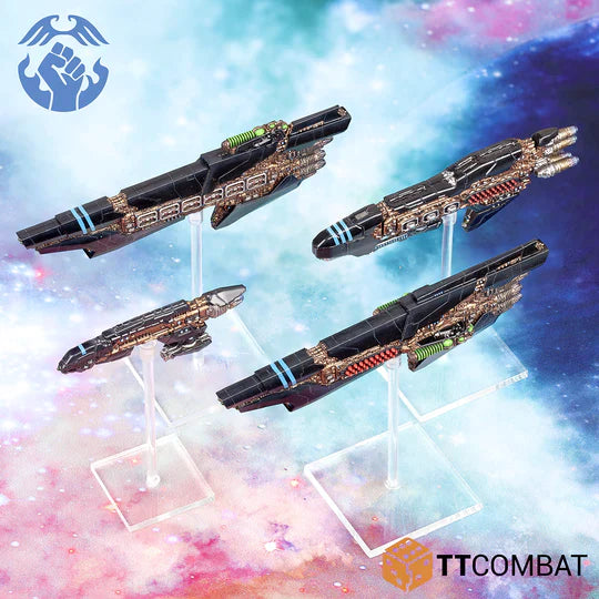 Dropfleet Commander: Resistance Kalium Cruisers | GrognardGamesBatavia