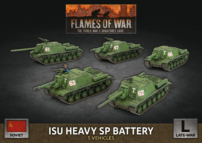 ISU Heavy SP Battery | GrognardGamesBatavia