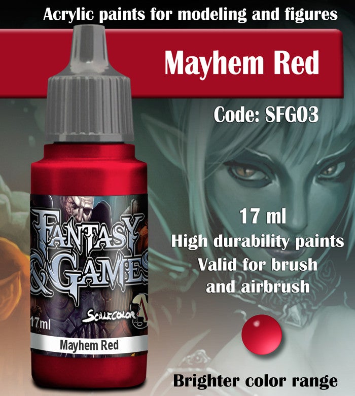 SFG-03 Mayhem Red | GrognardGamesBatavia