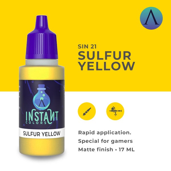 SIN 21 SULFUR YELLOW | GrognardGamesBatavia