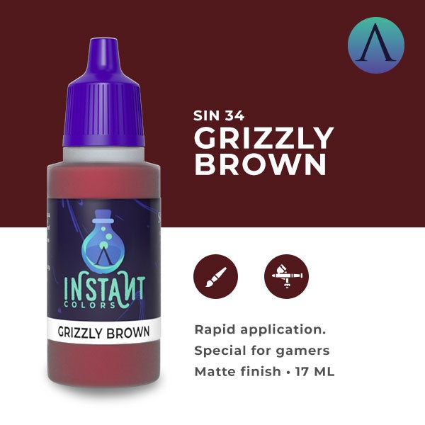 SIN 34 GRIZZLY BROWN | GrognardGamesBatavia