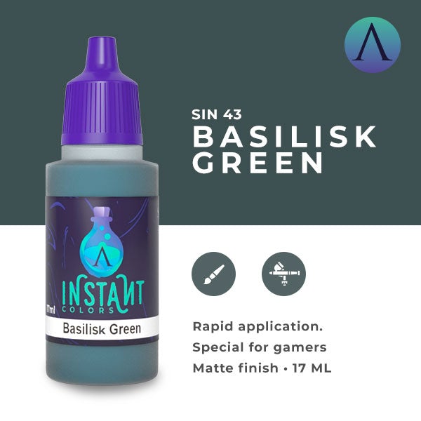 SIN 43 BASILISK GREEN | GrognardGamesBatavia