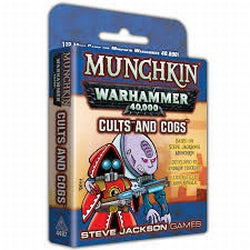 Munchkin Warhammer 40K - Cults & Cogs | GrognardGamesBatavia