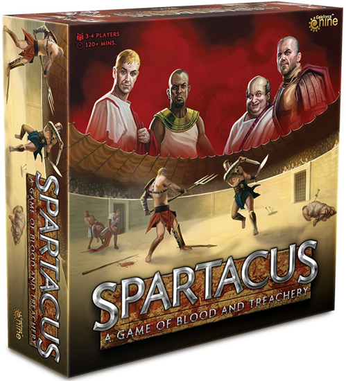 Spartacus: A Game of Blood and Treachery | GrognardGamesBatavia