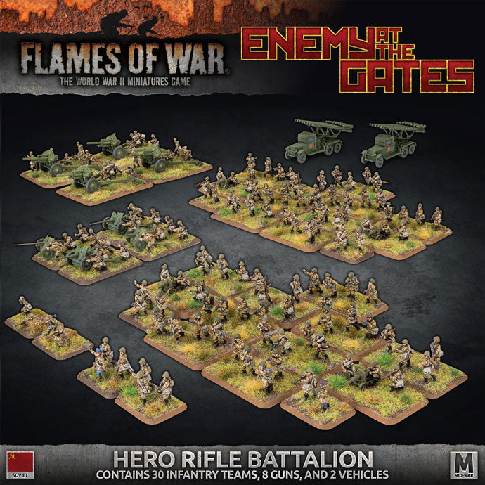 Enemy at the Gates Hero Rifle Battalion (SUAB14) | GrognardGamesBatavia