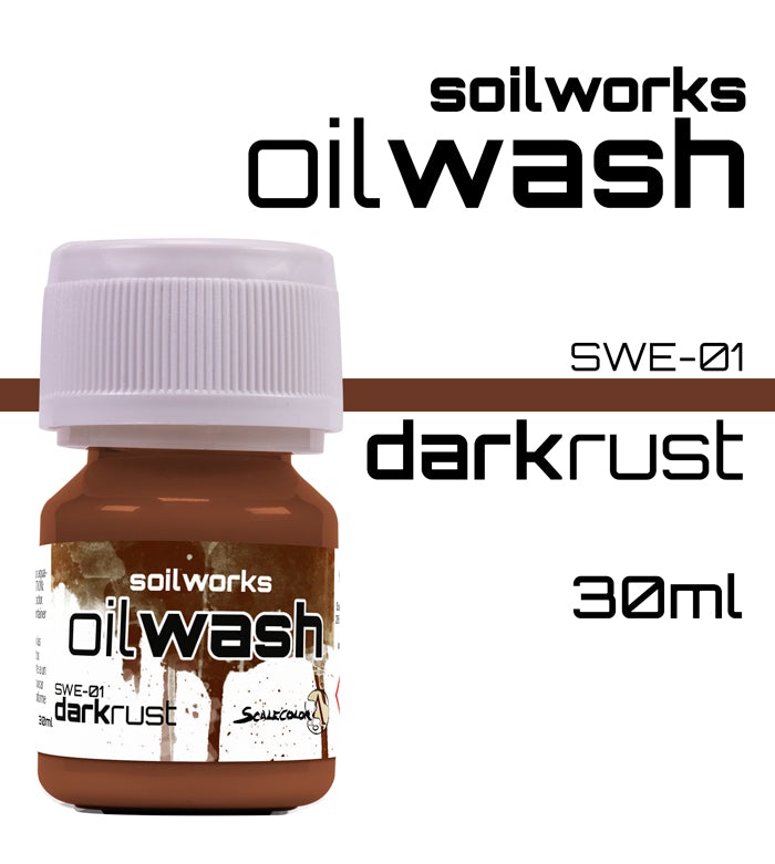 SWE-01 Dark Rust Oil Wash | GrognardGamesBatavia