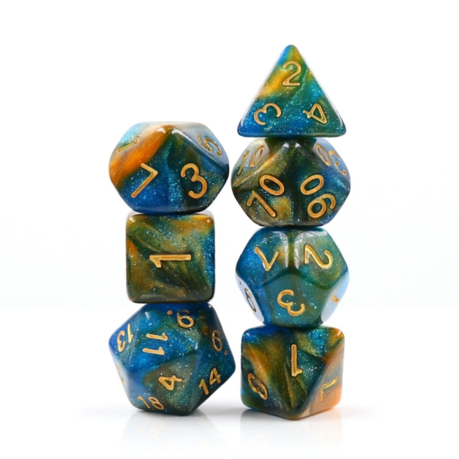 RIVER AT DUSK RPG DICE SET | GrognardGamesBatavia