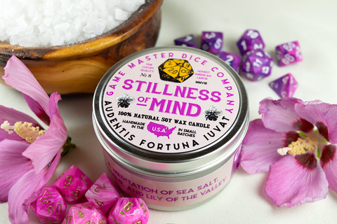 Stillness of Mind Candle | GrognardGamesBatavia