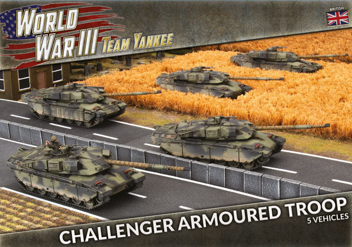 Team Yankee: Challenger Armoured Troop | GrognardGamesBatavia