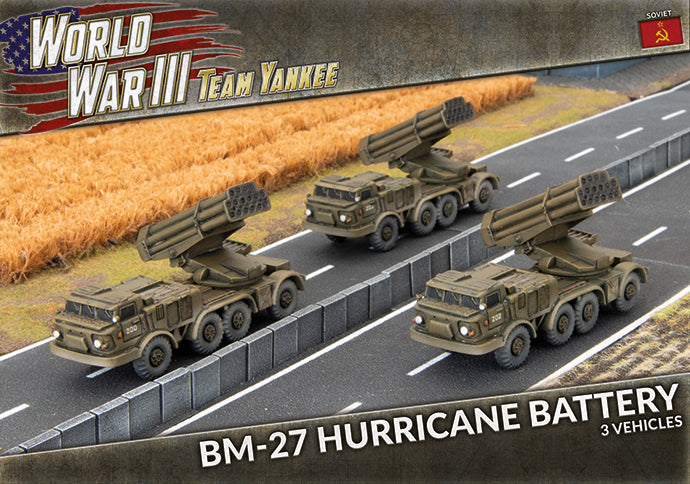 Team Yankee BM-27 Hurricane Battery | GrognardGamesBatavia