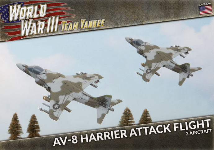 Team Yankee AV-8 Harrier Attack Flight | GrognardGamesBatavia