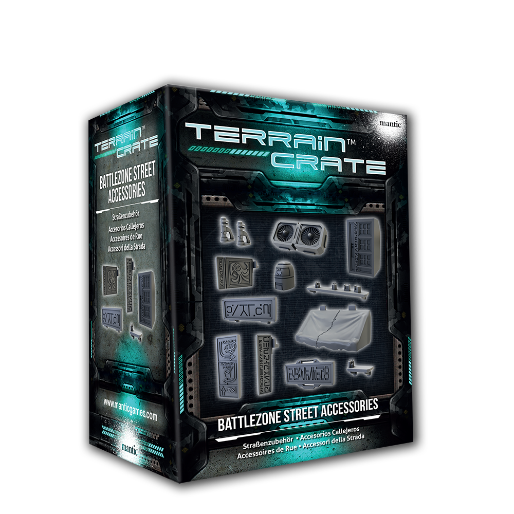 Terrain Crate Deadzone Battlezone Street Accessories | GrognardGamesBatavia