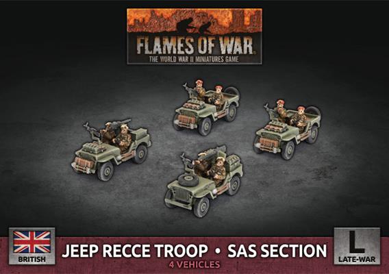 Jeep Recce Troop SAS Section | GrognardGamesBatavia