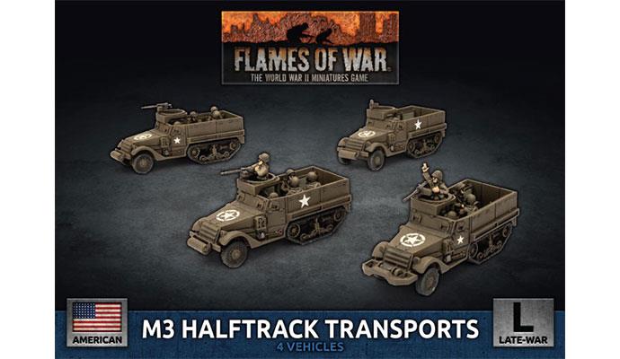 US M3 Halftrack Transports | GrognardGamesBatavia
