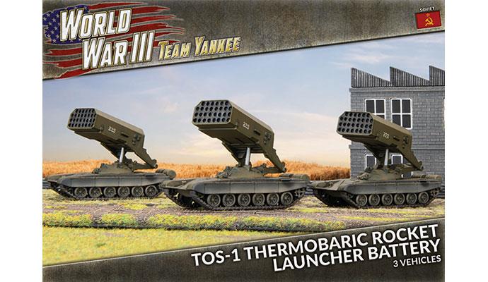 Team Yankee TOS-1 Thermobaric Rocket Launcher Battery | GrognardGamesBatavia