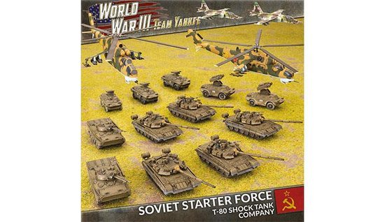 Soviet Starter Force T-80 Shock Tank Company | GrognardGamesBatavia