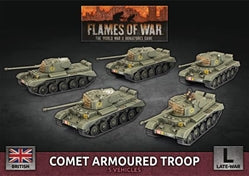 Flames of War - Comet Armoured Troop | GrognardGamesBatavia