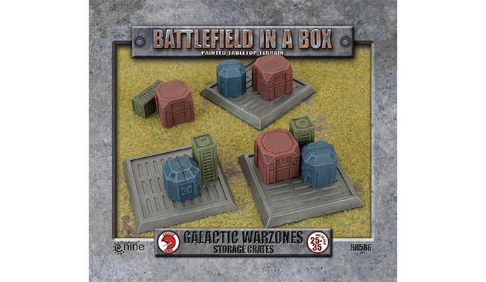 BB586 Galactic Warzones - Storage Crates | GrognardGamesBatavia