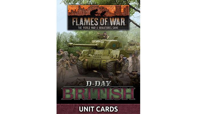 D-Day: British Unit Cards | GrognardGamesBatavia