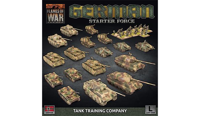 German Starter Force: Tank Training Company | GrognardGamesBatavia