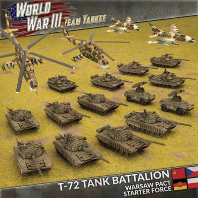 Warsaw Pact Starter Force T-72 Tank Battalion | GrognardGamesBatavia