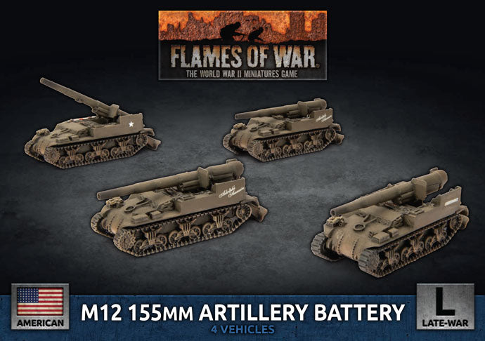 US M12 Artillery Battery | GrognardGamesBatavia