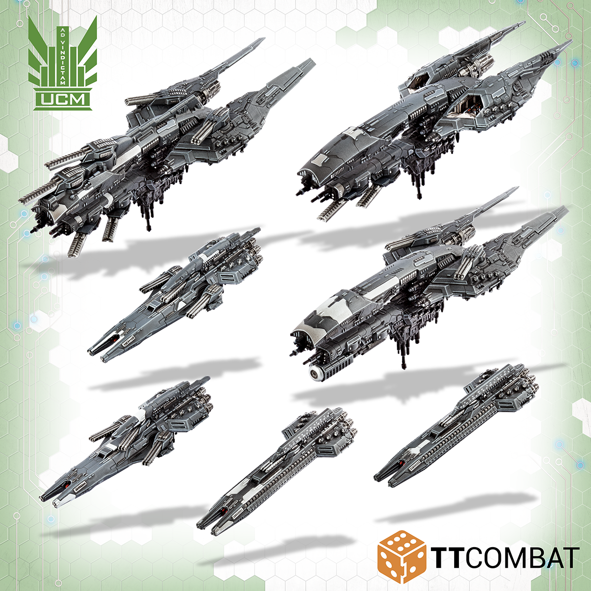 Dropfleet Commander: UCM Starter Fleet | GrognardGamesBatavia