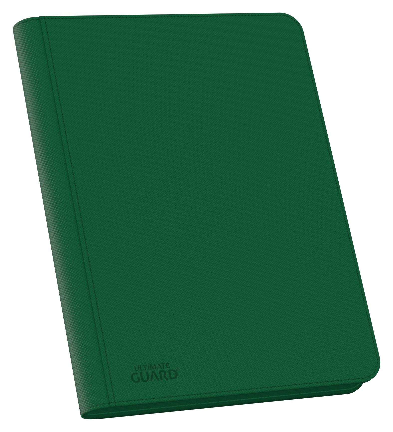Ultimate Guard Zipfolio 360 18-Pocket Xenoskin Green | GrognardGamesBatavia