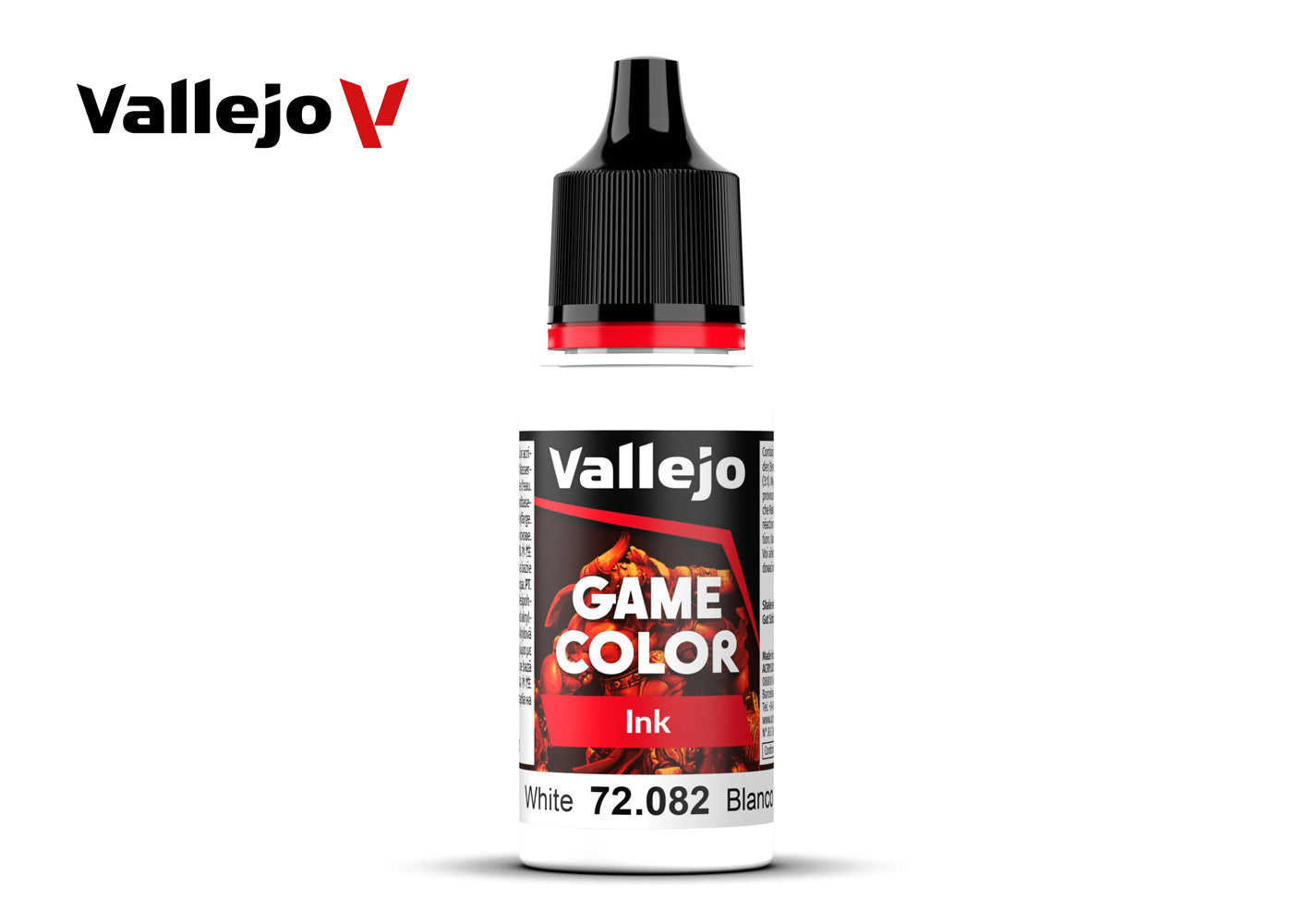 Vallejo Game Color 72.082 Game Ink White | GrognardGamesBatavia