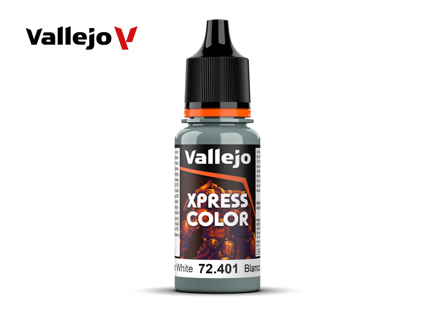 Vallejo Xpress Color 72.401 Templar White | GrognardGamesBatavia