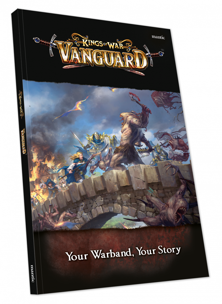 Kings of War Vanguard Rulebook (SoftCover) | GrognardGamesBatavia