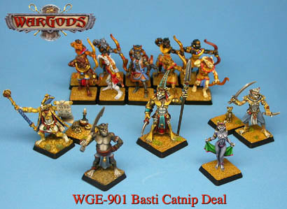 Wargods Basti Catnip Warband Deal | GrognardGamesBatavia