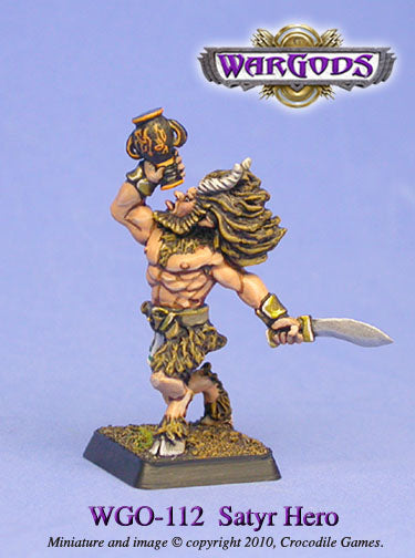 Wargods Satyr Hero | GrognardGamesBatavia