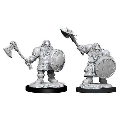 WizKids 900048 NMM Male Dwarf Fighter | GrognardGamesBatavia