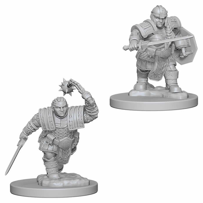 WizKids 726174 Dwarf Fighter  FEMALE | GrognardGamesBatavia