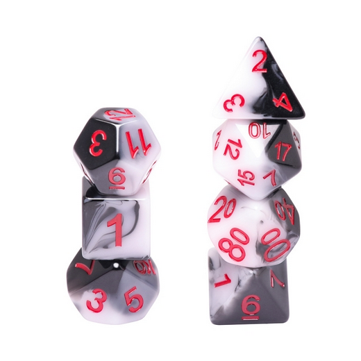 Foam Brain Games - Warrior Koi RPG Dice Set | GrognardGamesBatavia