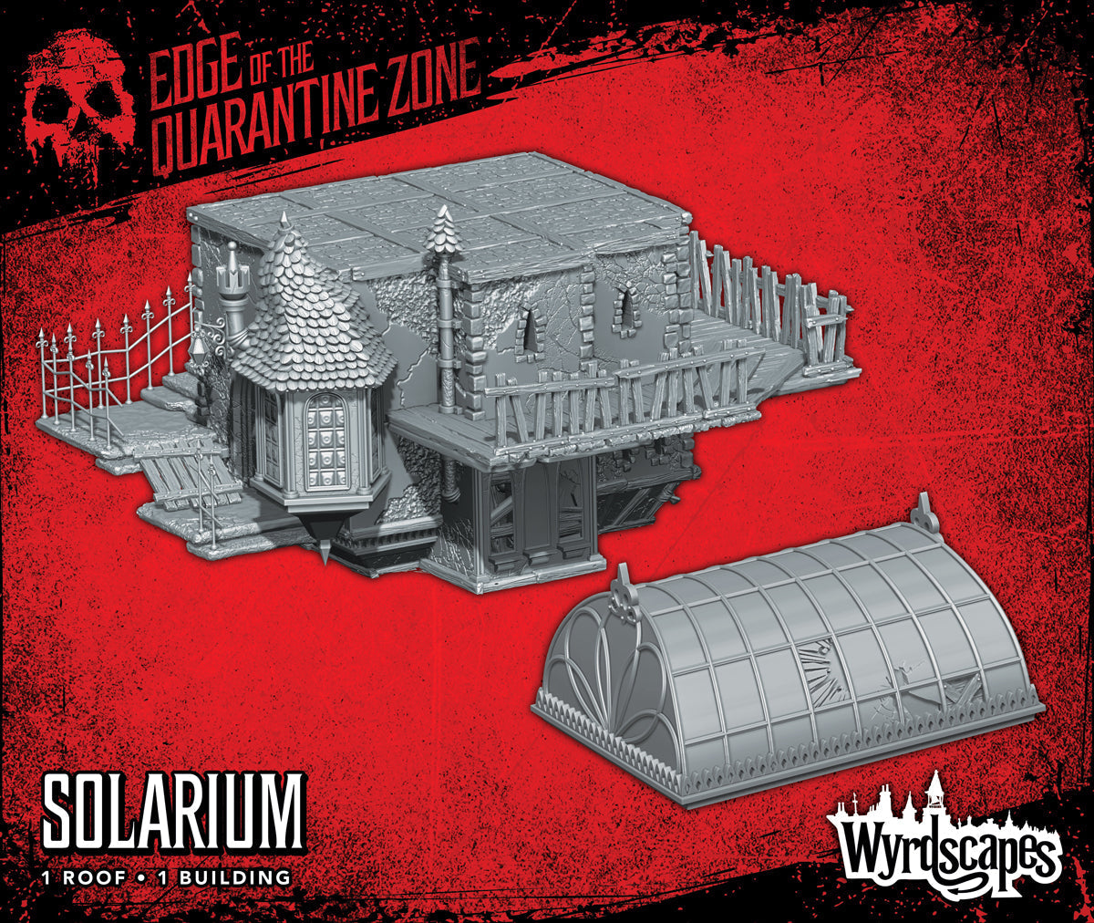 Wyrdscapes Edge of the Quarantine Zone: Solarium | GrognardGamesBatavia