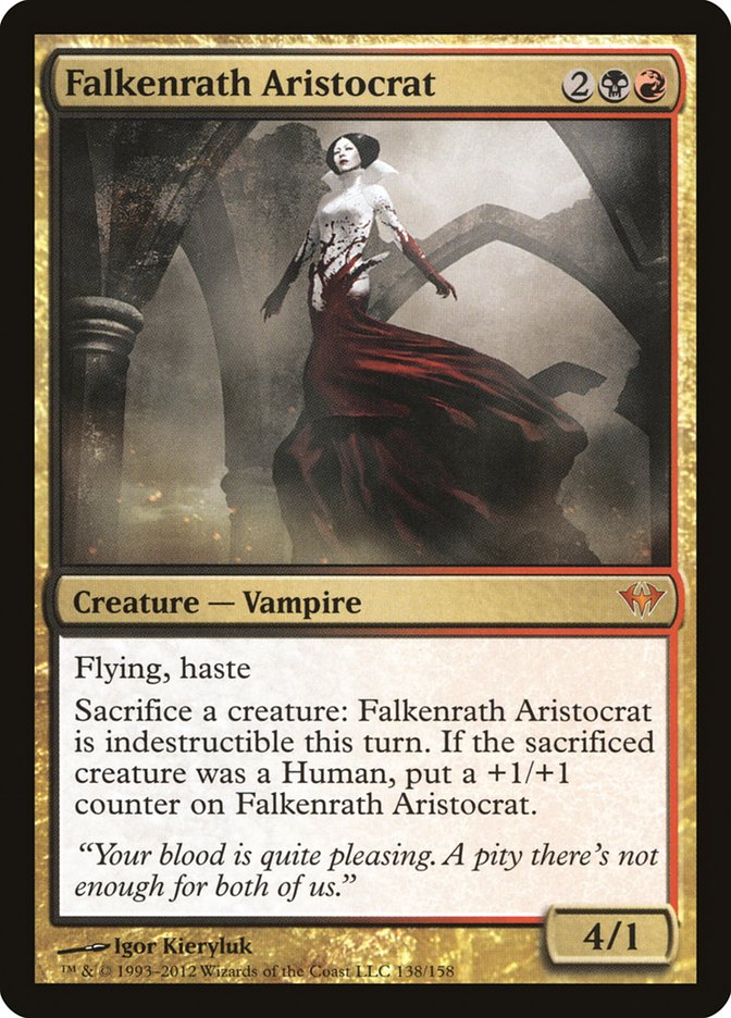 Falkenrath Aristocrat [Dark Ascension] | GrognardGamesBatavia