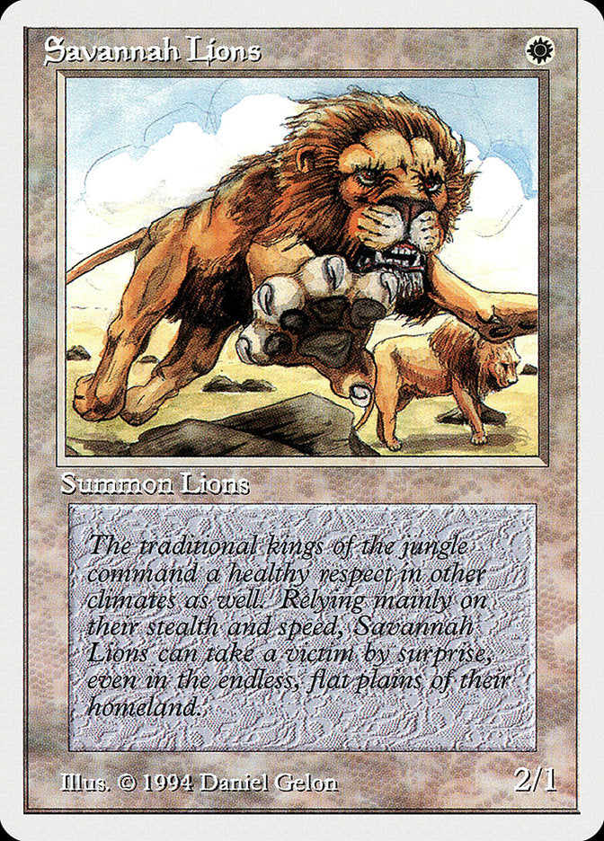 Savannah Lions [Summer Magic / Edgar] | GrognardGamesBatavia