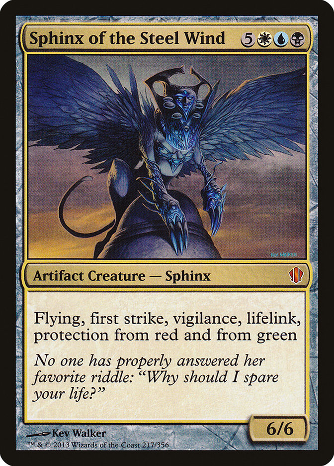 Sphinx of the Steel Wind [Commander 2013] | GrognardGamesBatavia