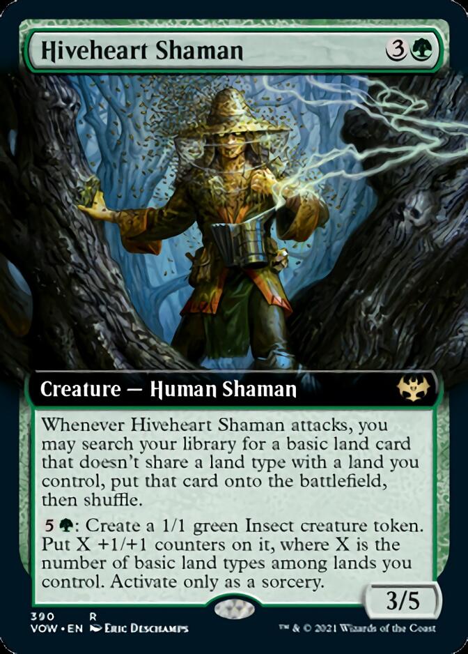 Hiveheart Shaman (Extended Art) [Innistrad: Crimson Vow] | GrognardGamesBatavia