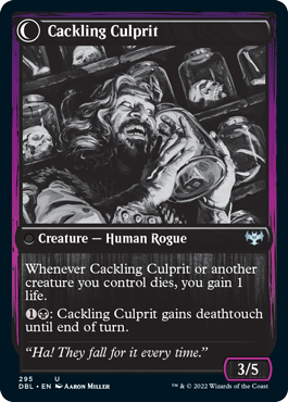 Panicked Bystander // Cackling Culprit [Innistrad: Double Feature] | GrognardGamesBatavia