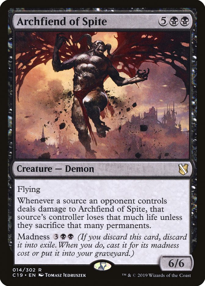 Archfiend of Spite [Commander 2019] | GrognardGamesBatavia