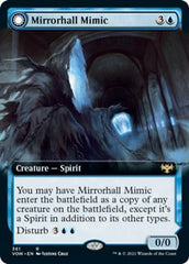 Mirrorhall Mimic // Ghastly Mimicry (Extended Art) [Innistrad: Crimson Vow] | GrognardGamesBatavia